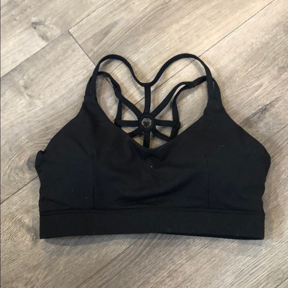 Black Sports Bra